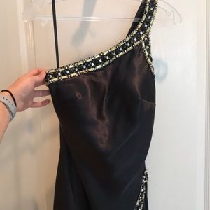 Black evening gown/prom dress